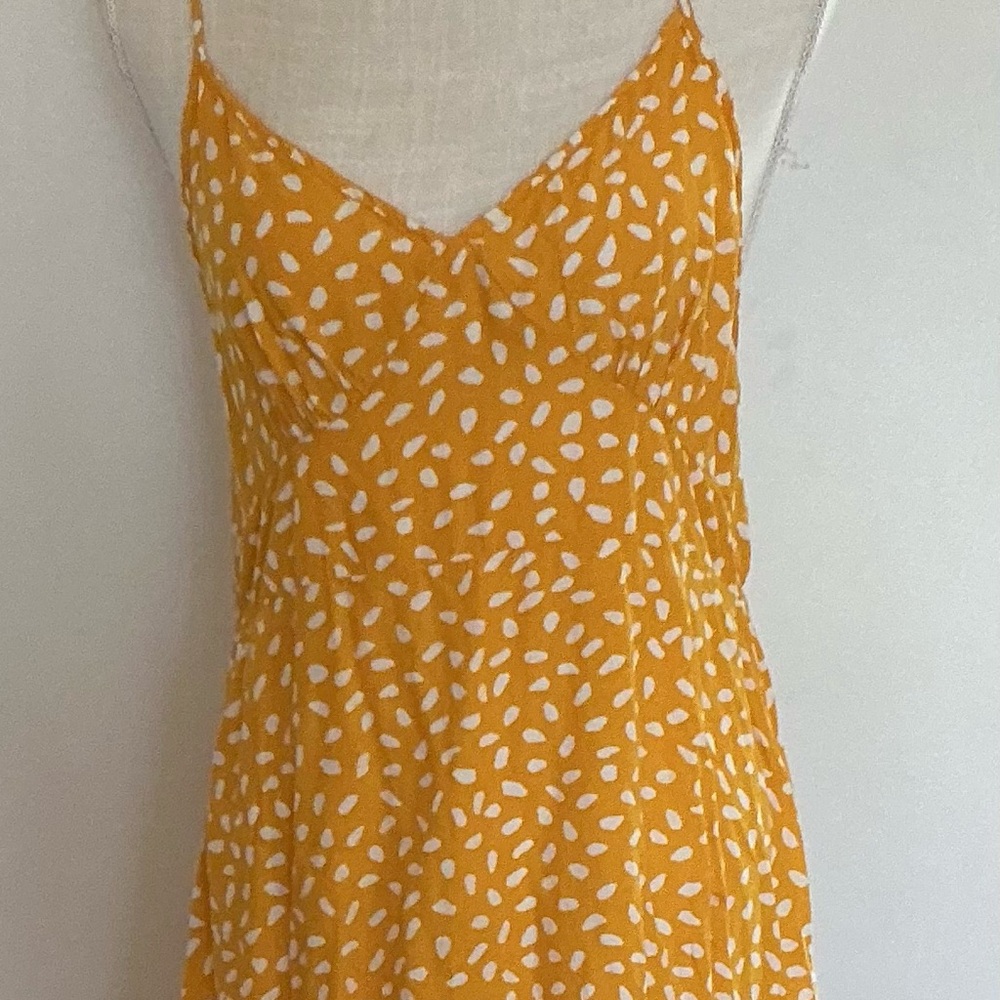 Yellow Polka Dot Dress